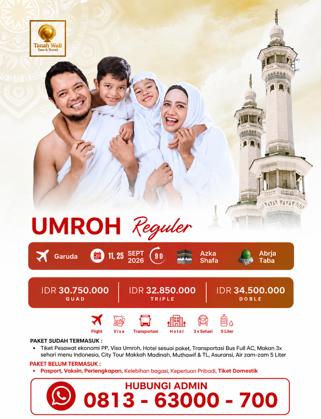 Mau Umroh Murah dan Terjamin?